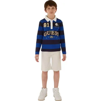 Chlapecké kraťasy Dětské kraťasy Guess L4RD06.WFPMA.PPYH béžová 08X, vel. 125-135