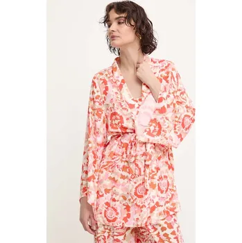 Dámské šaty Kimono Answear.LAB 1407.TWK oranžová 22X, vel. S