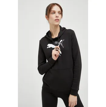 Pánské oblečení Tepláková mikina Puma 673680 černá 99X, vel. S