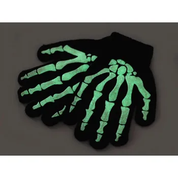 Rukavice Stoklasa Pletené rukavice svítící ve tmě