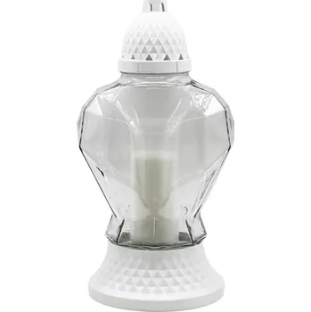 Smuteční dekorace Madona Hřb.Sklo 30cm vklad 110g 32h. Srdce