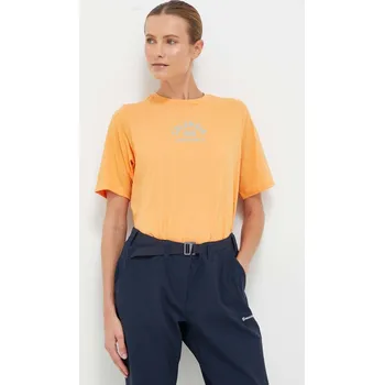 Bavlněné tričko Columbia North Cascades oranžová barva, 1992085 22X, vel. XS