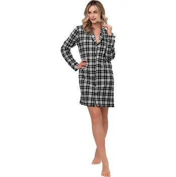 Dámská noční košile Dámská noční košile ITALIAN FASHION KLARA dl.ruk. print XXL 0