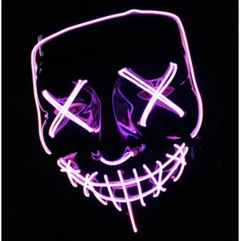 Malatec Maska se světelným efektem - The Purge Barva: Růžová
