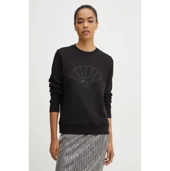 Dámská mikina Mikina Karl Lagerfeld 246W1817 černá 99X, vel. S