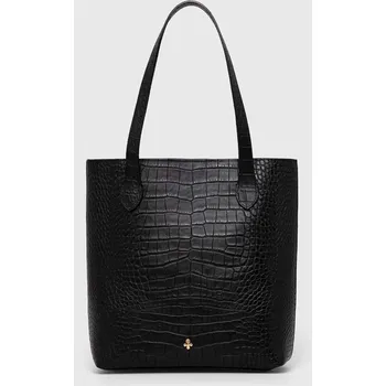 Kabelka Kožená shopper taška Lilou Mini Coco Jane SHOP/MED/COCJAN černá 99X, vel. ONE SIZE