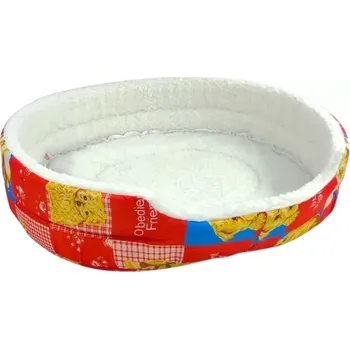 Pelíšek pro psa Pelíšek oválný 60x50x15 Bílý