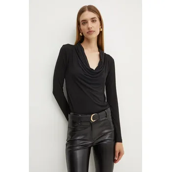 Dámská halenka Halenka Silvian Heach ROSIZ GPA24130BL černá 99X, vel. 36