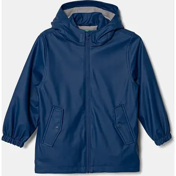 Chlapecká bunda Dětská bunda United Colors of Benetton tmavomodrá barva, 2HFQCN055 2HFQCN055.G.Seasonal 59X, vel. 150