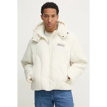 Bunda Karl Kani pánská, béžová barva, zimní, 60760029 01X, vel. L