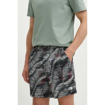 Pánské kraťasy Outdoorové šortky The North Face Class V Pathfinder zelená barva, NF0A86QMSIR1 77X, vel. S