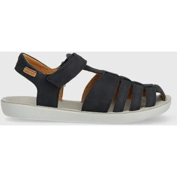 Dívčí sandály Dětské semišové sandály Shoo Pom tmavomodrá barva O4POAW04R1.28.34 59X, EUR 29