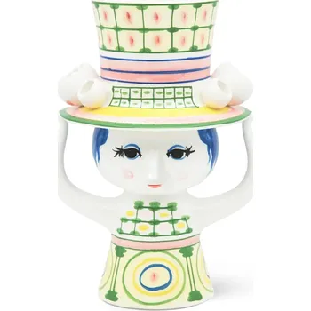 Váza Dekorativní váza Bjørn Wiinblad Lady with Hat 54051 vícebarevná MLC