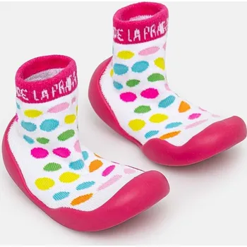 Dětské protiskluzové ponožky Agatha Ruiz de la Prada bílá barva, 241912 241912. 00X, vel. 22