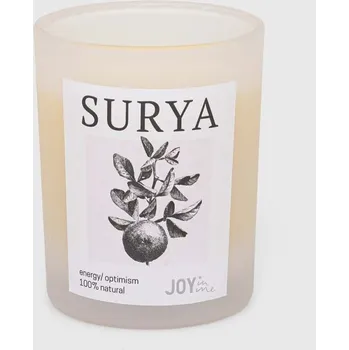 Svíčka Svíčka pro cvičení jógy a meditace JOYINME Surya bílá 00X