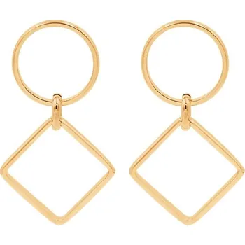 Náušnice Pozlacené náušnice Lilou California 139/50/KOL zlatá GLD, vel. ONE SIZE