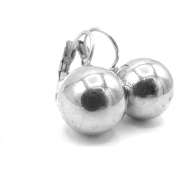 Náušnice Steel Jewelry Náušnice KOULE 16 mm z chirurgické oceli NS220217 dárkové balení zdarma