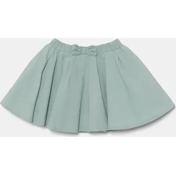 Dívčí sukně Dětská manšestrová sukně United Colors of Benetton 4O5GG000Y.P.Seasonal zelená 07X, vel. 90