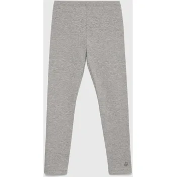Dívčí legíny Dětské legíny United Colors of Benetton šedá barva, melanžové 3MT1CF02G.G.NOS 09X, vel. 140