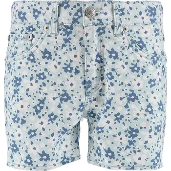 Dívčí kraťasy Dětské kraťasy Levi's 4EH026 modrá 50X, vel. 152