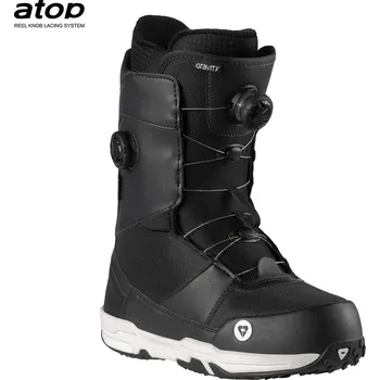 Boty na snowboard GRAVITY Sage Dual Atop Black/White 24/25 Velikost EU: 42