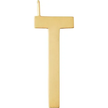 Přívěsek Pozlacený stříbrný přívěsek Design Letters 90201001T zlatá GLD, vel. ONE SIZE