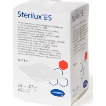Hartmann Sterilux ES Gáza 7,5cm 8x100ks