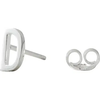 Náušnice Stříbrná náušnice Design Letters 90401000D stříbrná SLV, vel. ONE SIZE