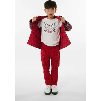 Chlapecké oblečení Dětské bavlněné tričko Kenzo Kids K25883.114.150 béžová 01X, vel. 138