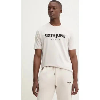 Pánské tričko Tričko Sixth June 23613 béžová 80X, vel. S