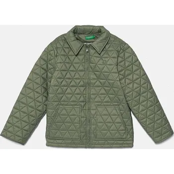 Dětská móda Dětská bunda United Colors of Benetton 2MJACN053.G.Seasonal zelená 78X, vel. 150