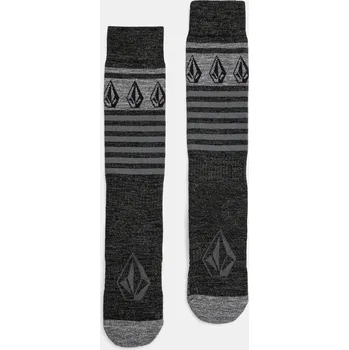 Pánské ponožky Ponožky s příměsí vlny Volcom šedá barva, K6352501 90Y, vel. L