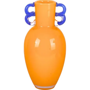 Váza Dekorativní váza home & lifestyle KAL.5486 oranžová 22X