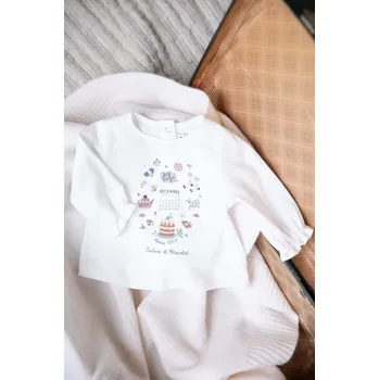 Chlapecké tričko Dětské tričko s dlouhým rukávem Tartine et Chocolat bílá barva, TZ10021 TZ10021.104 00X, vel. 104