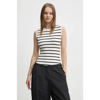 Body Body Abercrombie & Fitch dámské, béžová barva, KI150-4240 KI150.4240.176 01X, vel. XXS