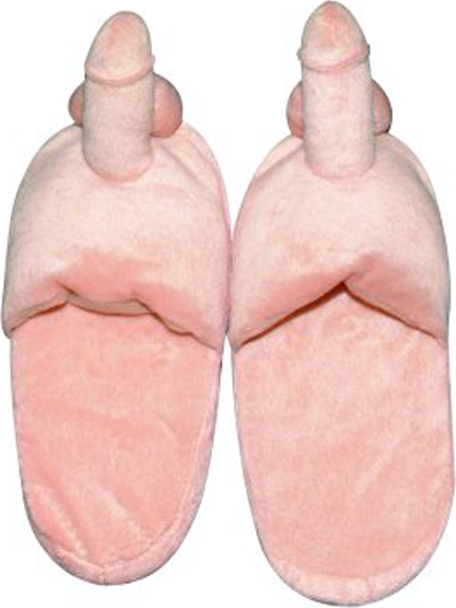 Plyšové pantofle s penisy Slippers Penis