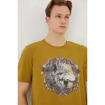 Pánské tričko Tričko Medicine RW24.TSM206 zelená 81X, vel. S