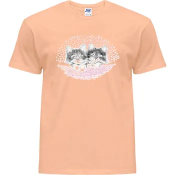 Pánské tričko panske_tricko_potisk_spici_kote Barva: Orange neo - meruňková, velikost: S