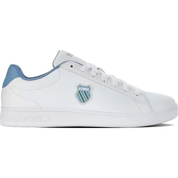 Dámské tenisky Kožené sneakers boty K-Swiss COURT SHIELD bílá barva, 06599.943.M 00X, EUR 41