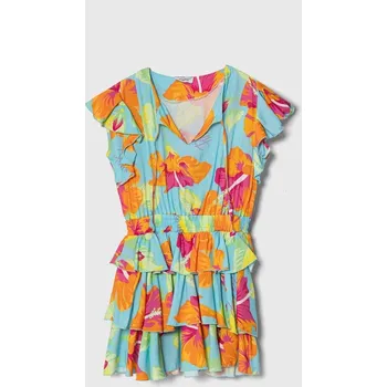 Dámské šaty Dívčí šaty Pinko Up S4PIJGDR168 tyrkysová 56X, vel. 168