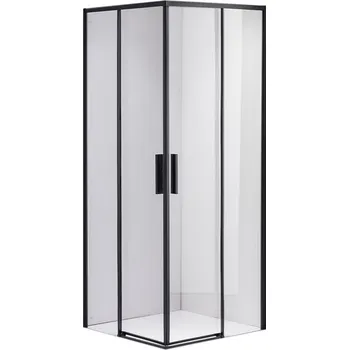 BPS-koupelny Čtvercový sprchový kout SK-NOB HYD-5176 90x90 chrom/transparent - bez vaničky