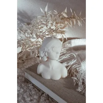 Svíčka Dekorativní svíčka Temida Lady 100 g béžová barva 5908451651138 01X