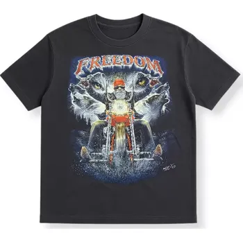 Pánská trička s potiskem nadrozměrné velikosti Motrokář 6XL