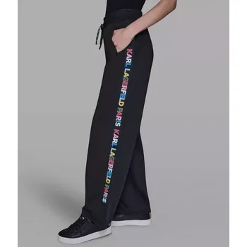 Karl Lagerfeld dámské tepláky MULTI-COLOR LOGO černé S