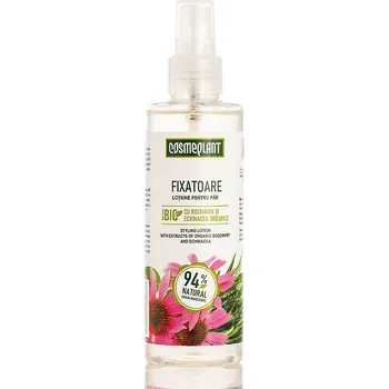 Barva na vlasy COSMEPLANT – Stylingová vlasová voda – Rozmarýn a echinacea – 200 ml