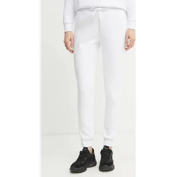 Dámské kalhoty Tepláky Armani Exchange dámské, bílá barva, hladké, XW000824 AF10818 XW000824.AF10818.NOS 00X, vel. L