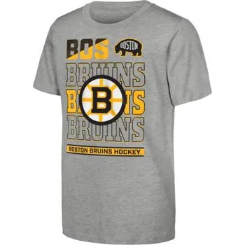 Outerstuff Dětské tričko Boston Bruins NHL Timeless Ss Tee Velikost: Dětské S (6 - 8 let)