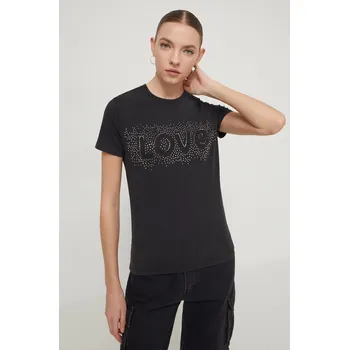 Pánské tričko Tričko Desigual DARWIN černá barva, 24SWTK83 99X, vel. M