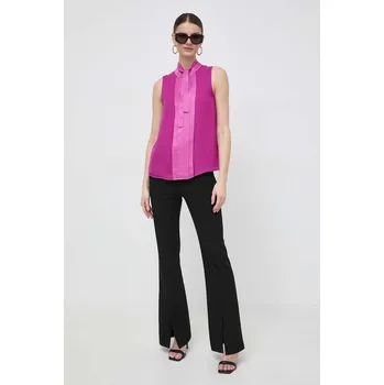 Dámské oblečení Top Liu Jo MA4250.TS441 fialová 40X, vel. 34