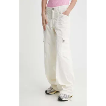 Dámské kalhoty Kalhoty Guess Originals W4RB57WFNP0 béžová 01X, vel. 25